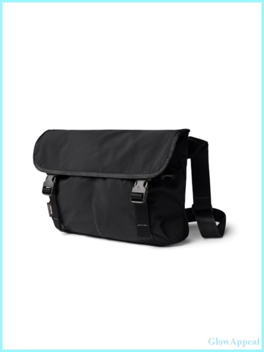 Lightweight Nylon Messenger Shoulder Bag 12L Adjustable Strap Water Resistant